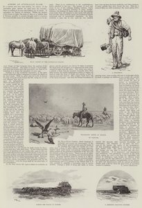 Across an Australian Plain (engraving)